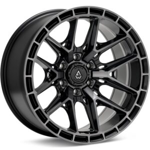 Arena Wheel Battle A114 Gloss Black Machine w/DarkTint Wheels 20 In 20x9 +01 A114209084P00106