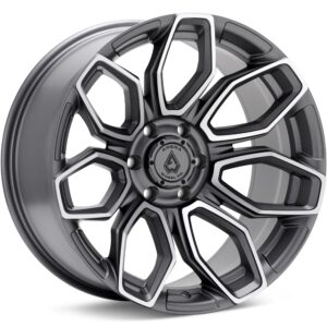 Arena Wheel Cobra A116 Machined w/Gunmetal Accent Wheels 20 In 20x9 +20 A116209084P02007