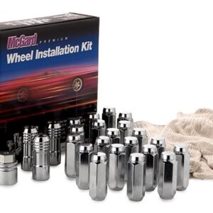 84605T Chrome Cone Seat 6 Lug Wheel Install Kit M14x2.0 84605T