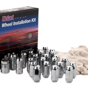 84620T Chrome Cone Seat 6 Lug Wheel Install Kit M14x1.5 84620T