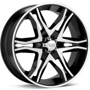 American Racing AR893 Mainline Machined w/Black Accent Wheels 20 In 20x8.5 +35 AR89328550335