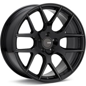 Enkei Performance XM-6 Gloss Black Wheels 17 In 17x7.5 +40 531-775-6540BK