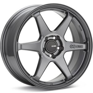 Enkei Tuning T6R Gloss Gunmetal Silver Wheels 17 In 17x9 +45 539-790-8045GM