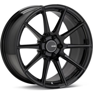 Enkei Tuning TS-10 Black Wheels 17 In 17x8 45 499-780-6545BK