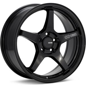Enkei Tuning TS-5 Gloss Black Wheels 17 In 17x8 +40 521-780-6540BK