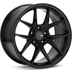 Enkei Tuning TSR-X Gloss Black Wheels 18 In 18x8 +45 529-880-4445BK