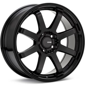 Enkei Tuning Vanquish Gloss Black Wheels 17 In 17x8 +40 546-780-6540BK