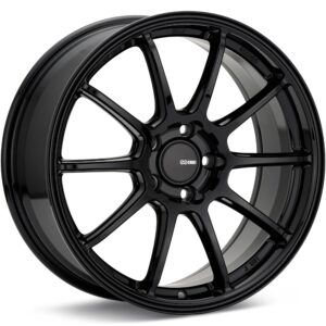 Enkei Tuning Triumph Gloss Black Wheels 17 In 17x9 +45 543-790-8045BK