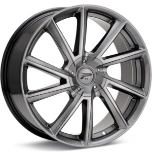 Platinum Mystic Bright Graphite Wheels 17 In 17x8 +40 466-7801G+40
