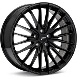 Platinum Reprisal Gloss Black Wheels 17 In 17x8 +40 465-7844BK+40