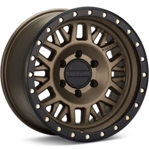 Raceline Ryno Matte Bronze w/Black Ring Wheels 17 In 17x8.5 00 951BZ-78565-00
