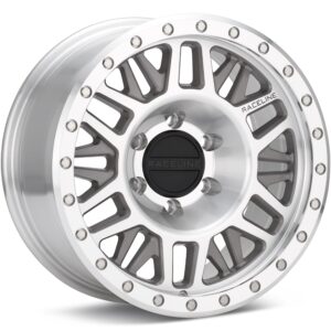 Raceline Ryno Silver Machined w/Clearcoat Wheels 16 In 16x8 00 951MC-68055-00