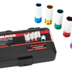 5PC. SOCKET SET W/NYLON SLEEVE 95615