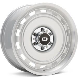 Vision Wheel Cheyenne Silver w/Machined Lip Wheels 20 In 20x9 +25 54-2984SML25